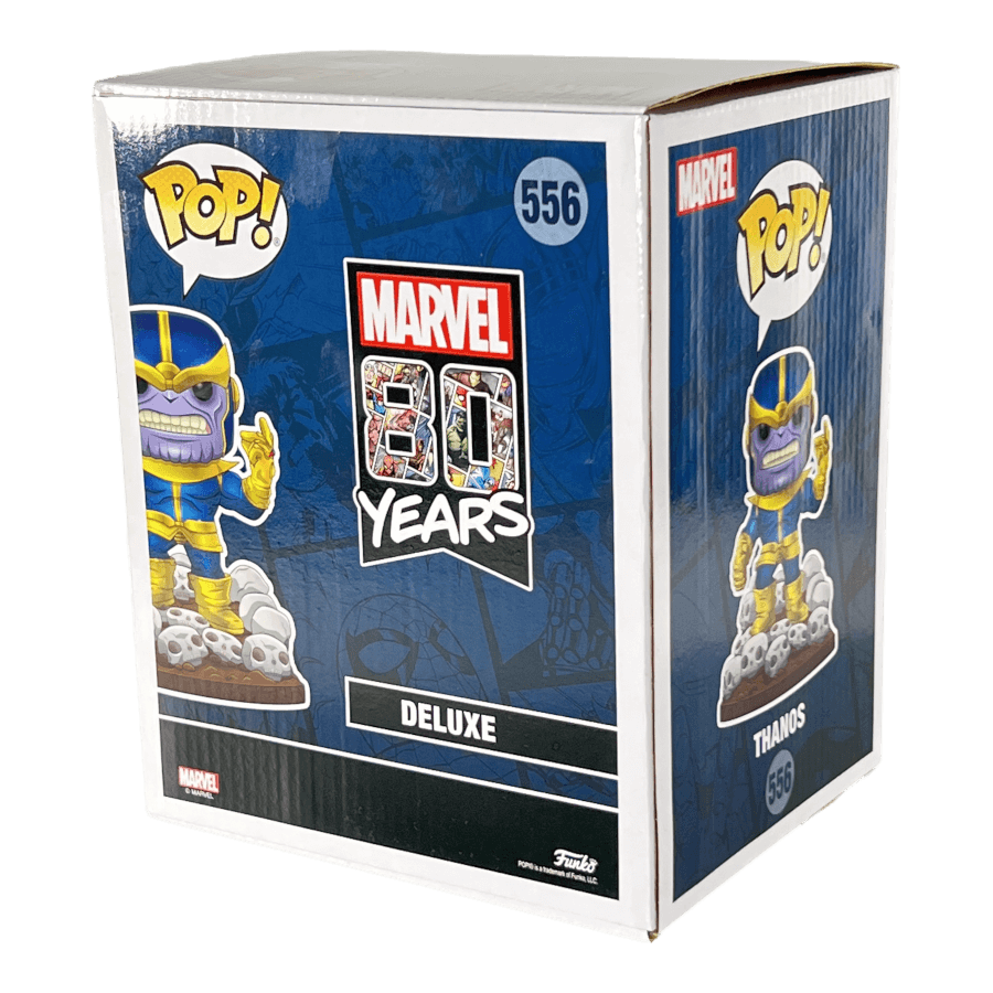Thanos 556 - Metallic 6 inch - Marvel - Funko Pop Deluxe