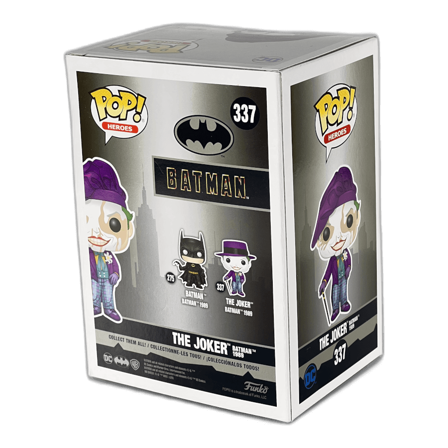 The Joker 337 CHASE - Batman 1989 - Funko Pop