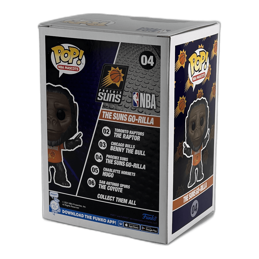 The Suns Go-Rilla 04 - Phoenix Suns Mascot NBA - Funko Pop