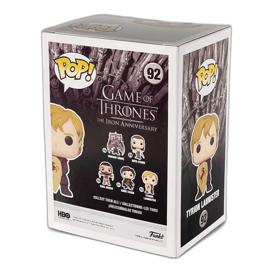 Tyrion with Shield 92 - Game of Thrones - Funko Pop