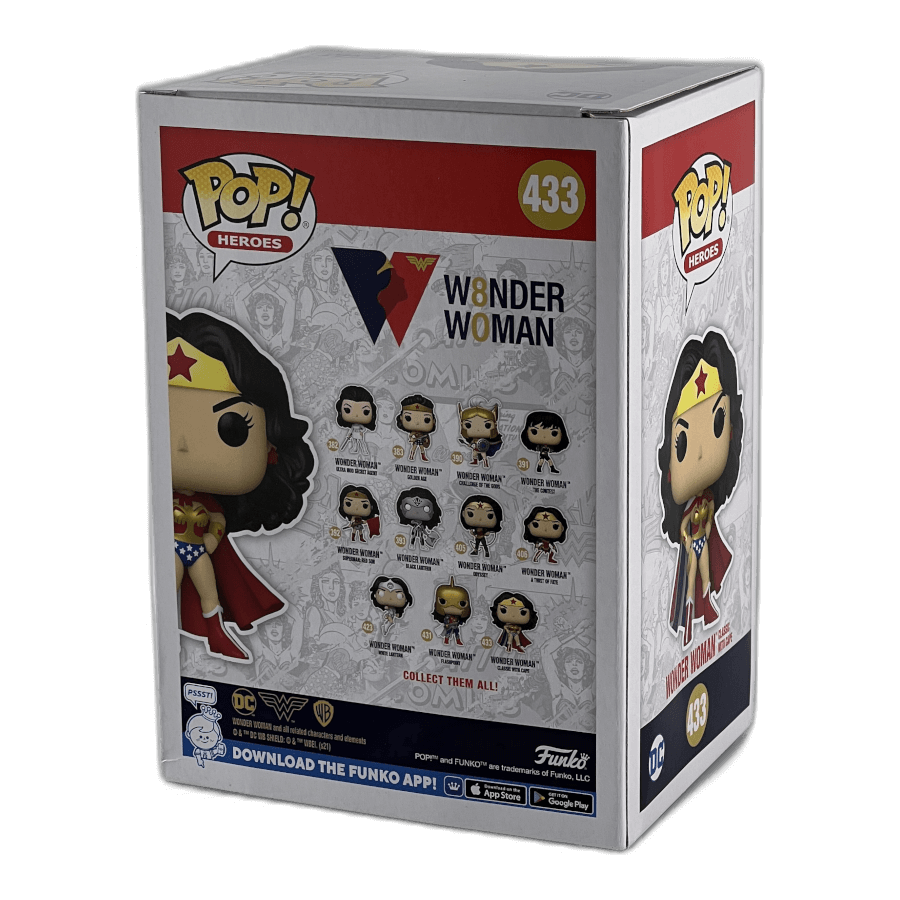 Wonder Woman Classic with Cape 433 - Funko Pop