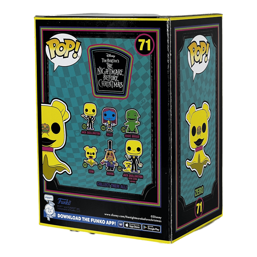 Zero 71 - Black Light - Disney - Funko Pop