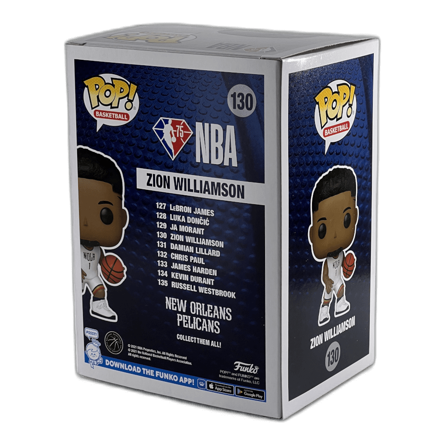 Zion Williamson 130 - New Orleans Pelicans NBA - Funko Pop