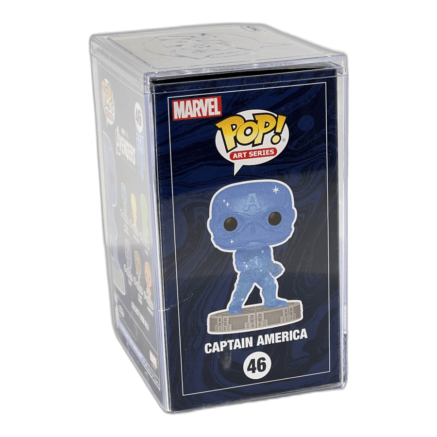 Captain America (Blue) (Art Series) 46 - Infinity Wars - Funko Pop