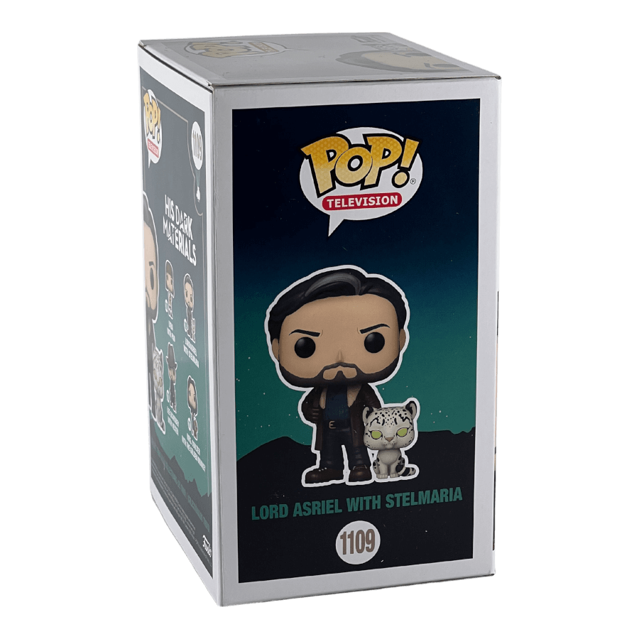 Lord Asriel with Stelmaria 1109 - His Dark Materials - Funko Pop