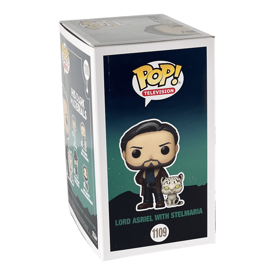 Lord Asriel with Stelmaria 1109 - His Dark Materials - Funko Pop