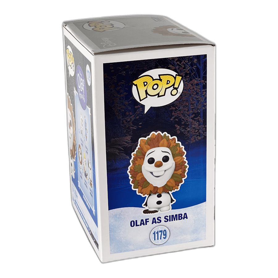 Olaf As Simba 1179 - Frozen - Funko Pop
