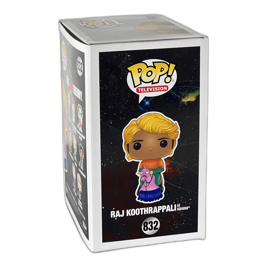 Raj Koothrappali as Aquaman 832 - 2019 Summer Convention - The Big Bang Theory - Funko Pop