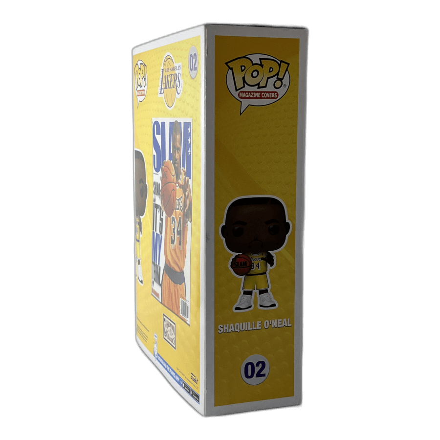 Shaquille O'Neal 02 - NBA Slam - Funko Pop w/ Magazine