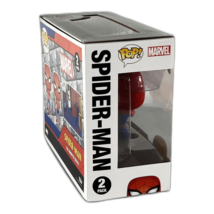 Spider-Man vs. Spider-Man Funny Meme - 2 Pack - Marvel - Funko Pop