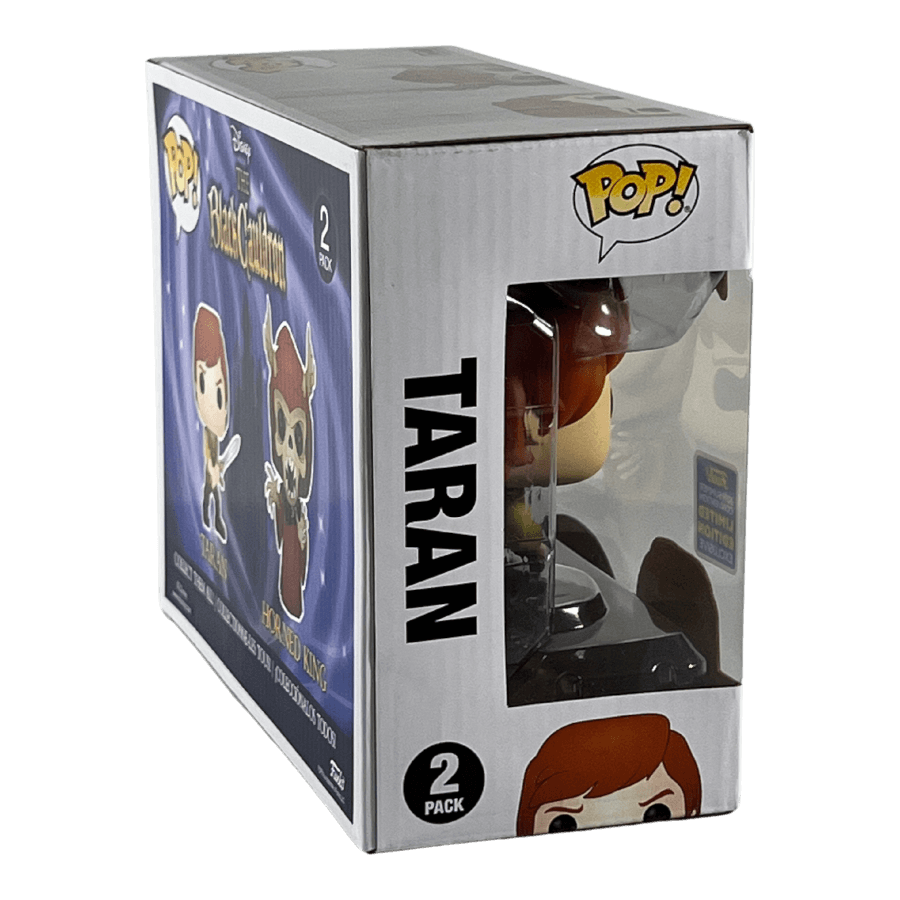 Taran & Horned King 2 Pack - 2019 Summer Convention - The Black Cauldron Disney - Funko Pop