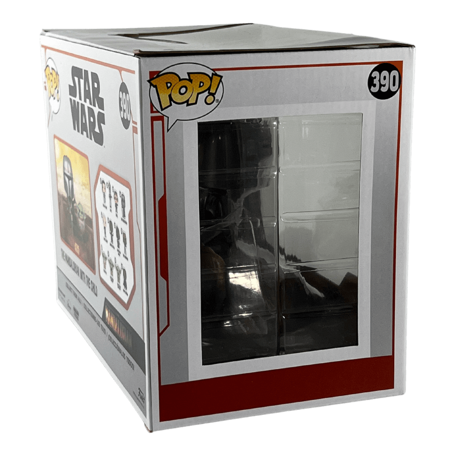 The Mandalorian with The Child 390 - Funko Pop Moments