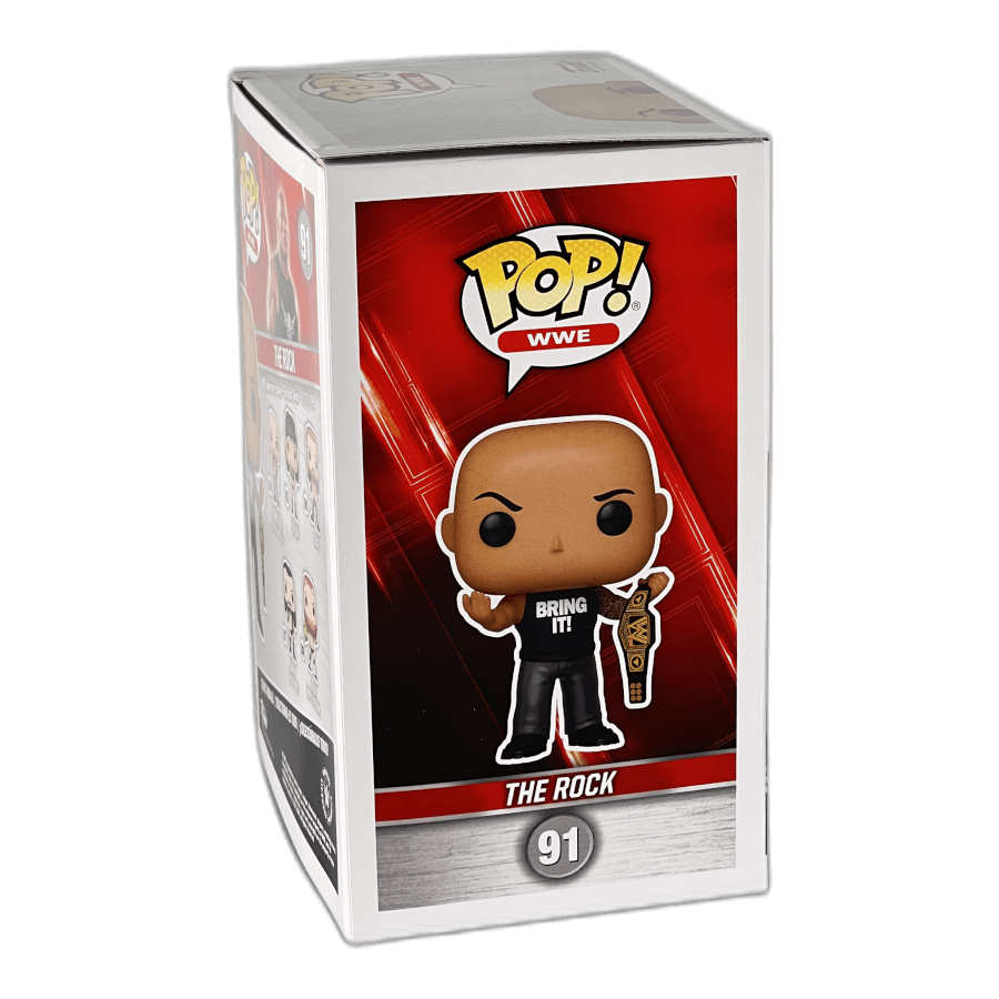 The Rock 91 (25 Anniversary) EE Exclusive - WWE - Funko Pop