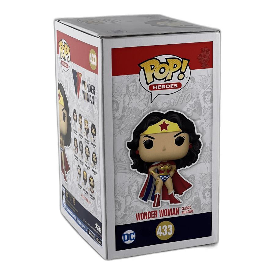Wonder Woman Classic with Cape 433 - Funko Pop