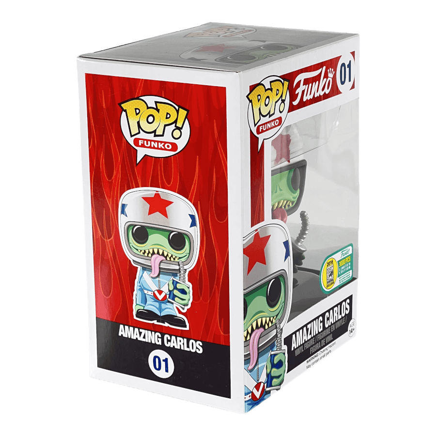 Amazing Carlos 01 - Blue Suit (Limited Edition) - 2016 Comic Con Convention - Funko Pop