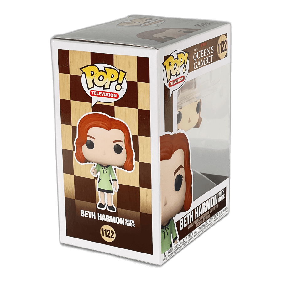 Beth Harmon with Rook 1122 - Queen's Gambit - Funko Pop