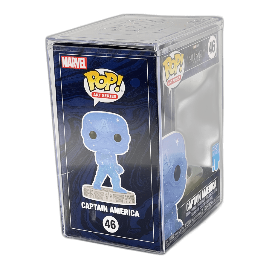 Captain America (Blue) (Art Series) 46 - Infinity Wars - Funko Pop