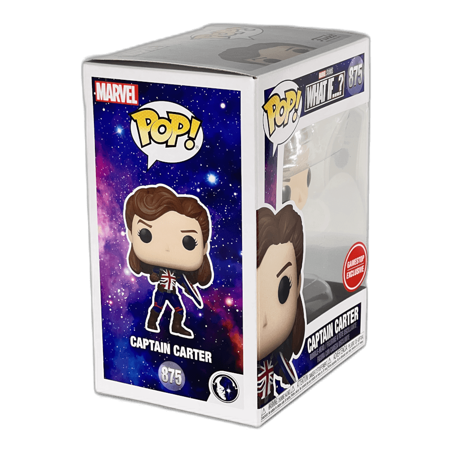 Captain Carter 875 - What If Marvel - GameStop Exclusive - Funko Pop