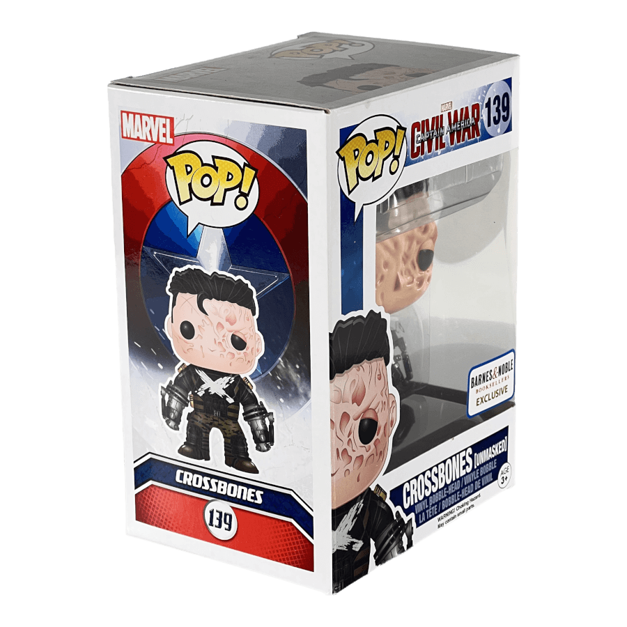 Crossbones (Unmasked) 139 - Civil War - Funko Pop