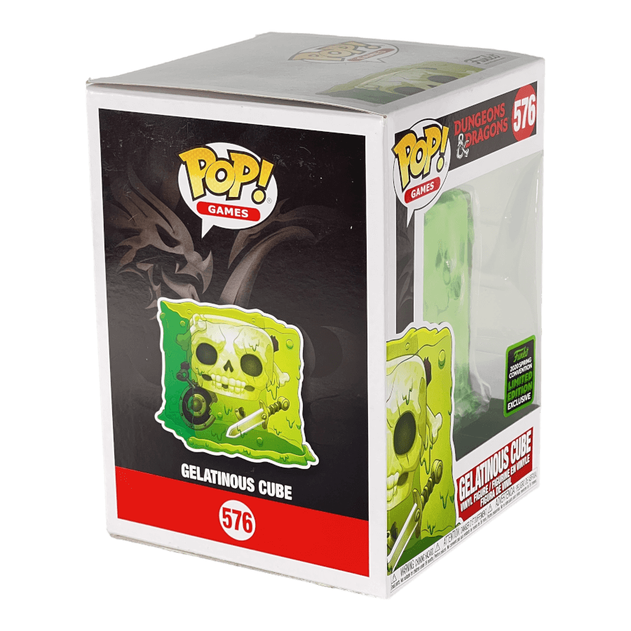 Gelatinous Cube 576 - 2020 Spring Convention - Dungeons and Dragons - Funko Pop
