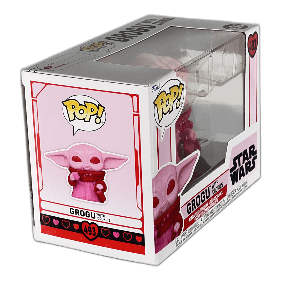 Grogu with Cookies (Pink) 493 - Star Wars - Funko Pop