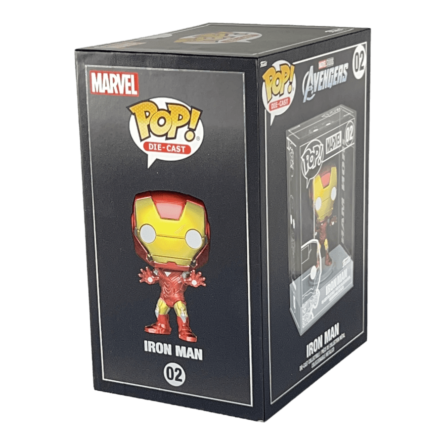 Iron Man 02 Die Cast - Marvel Avengers - Funko Pop