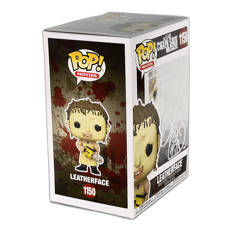 Leatherface 1150 - Signed by Andrew Bryniarski Certified! - Texas Chain Saw Massacre - Funko Pop