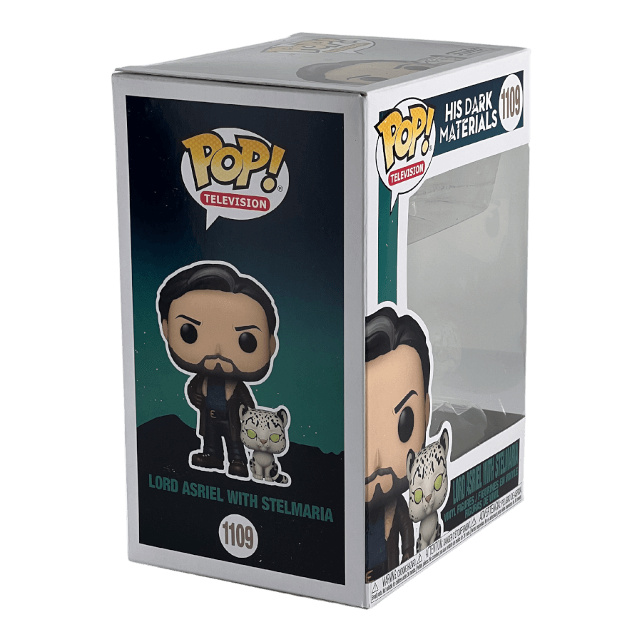 Lord Asriel with Stelmaria 1109 - His Dark Materials - Funko Pop