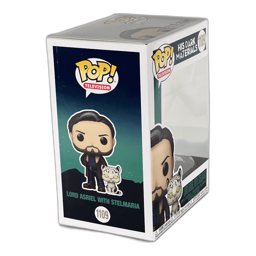 Lord Asriel with Stelmaria 1109 - His Dark Materials - Funko Pop