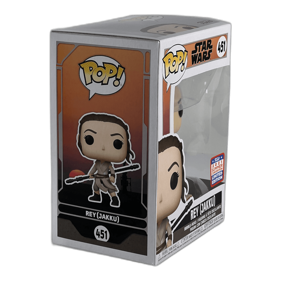 Rey (Jakku) 451 - 2021 Summer Convention - Star Wars - Funko Pop
