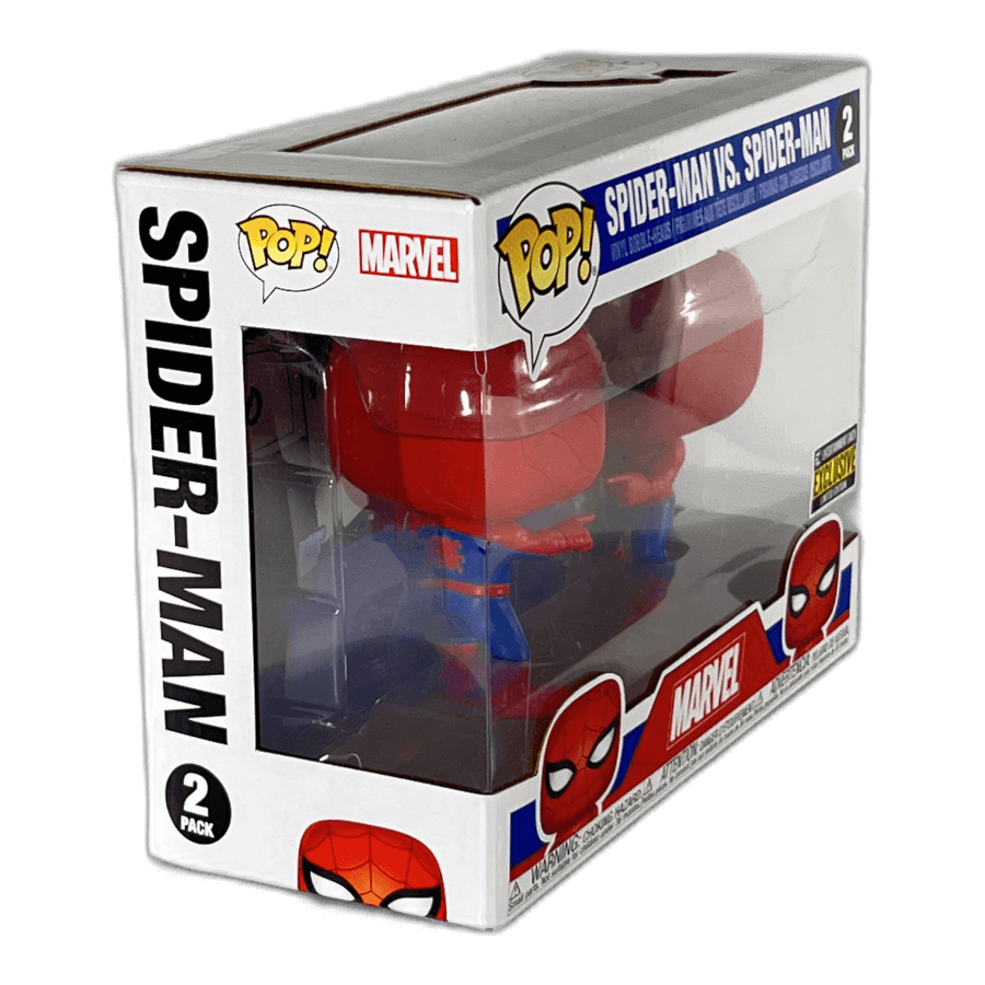 Spider-Man vs. Spider-Man Funny Meme - 2 Pack - Marvel - Funko Pop