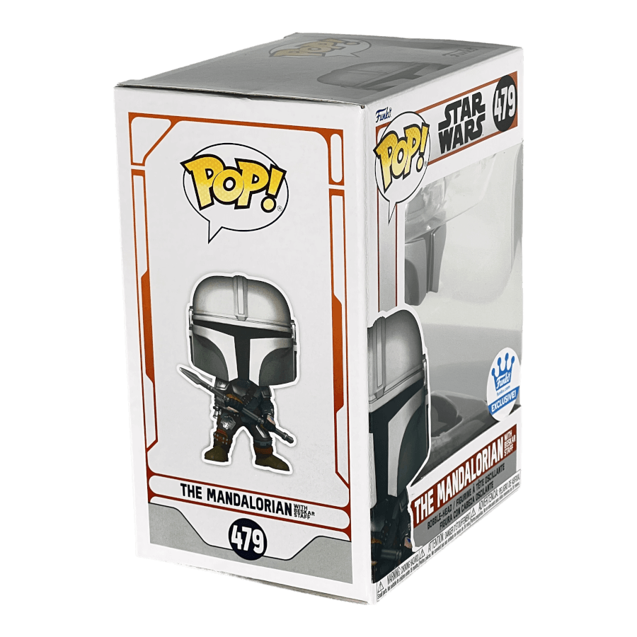 The Mandalorian with Beskar Staff 479 - Star Wars - Funko Pop