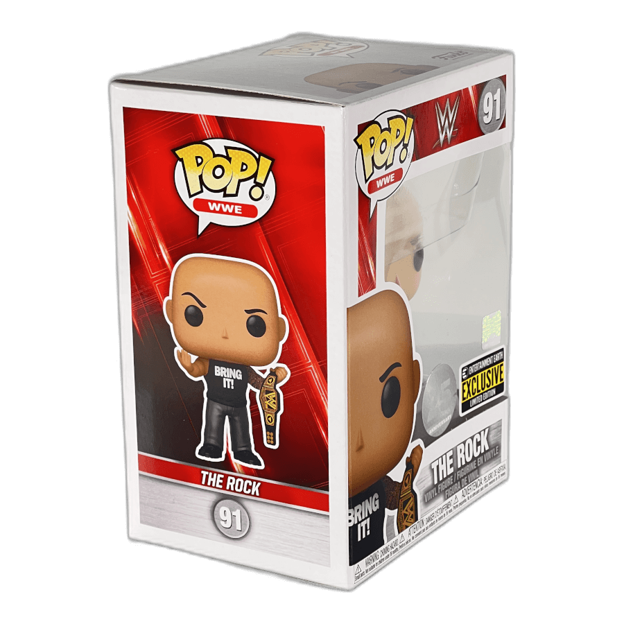 The Rock 91 (25 Anniversary) EE Exclusive - WWE - Funko Pop