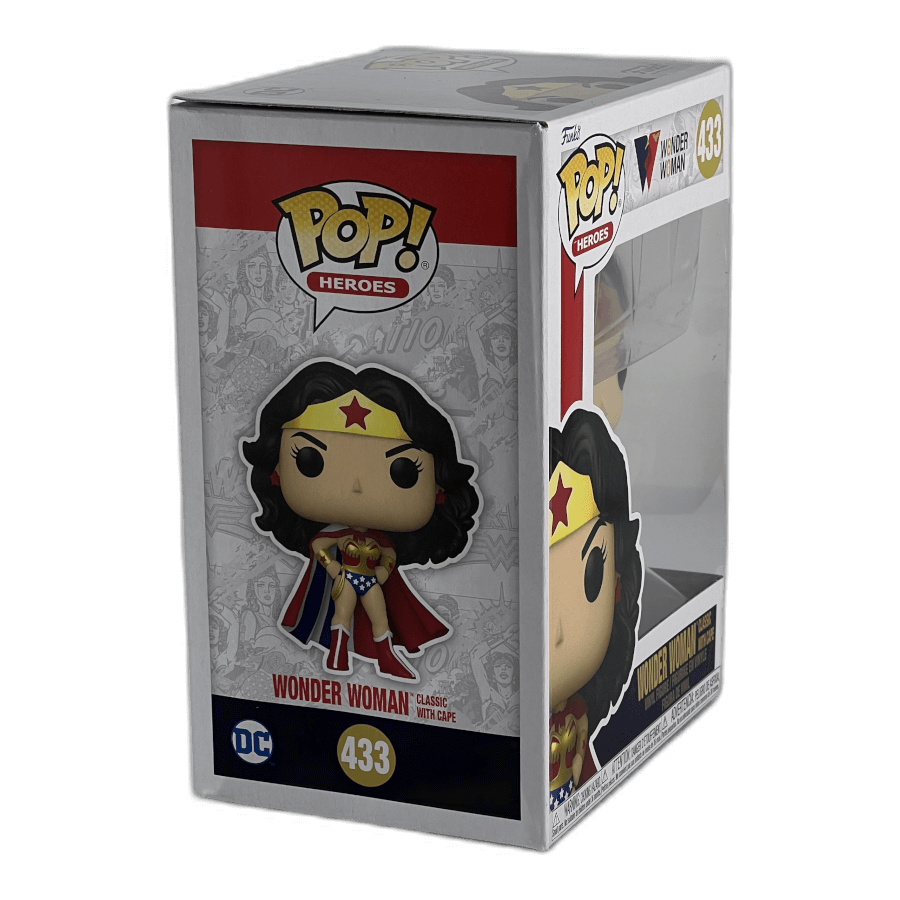 Wonder Woman Classic with Cape 433 - Funko Pop
