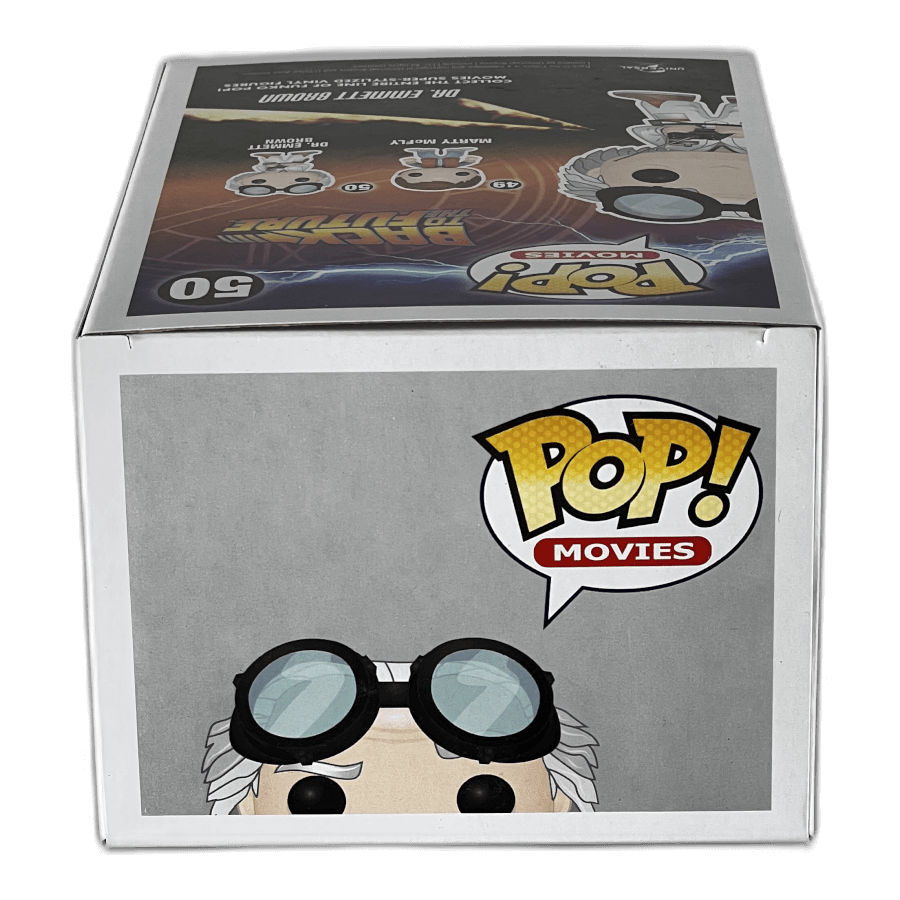 Dr. Emmett Brown 50 - Back to the Future - Funko Pop