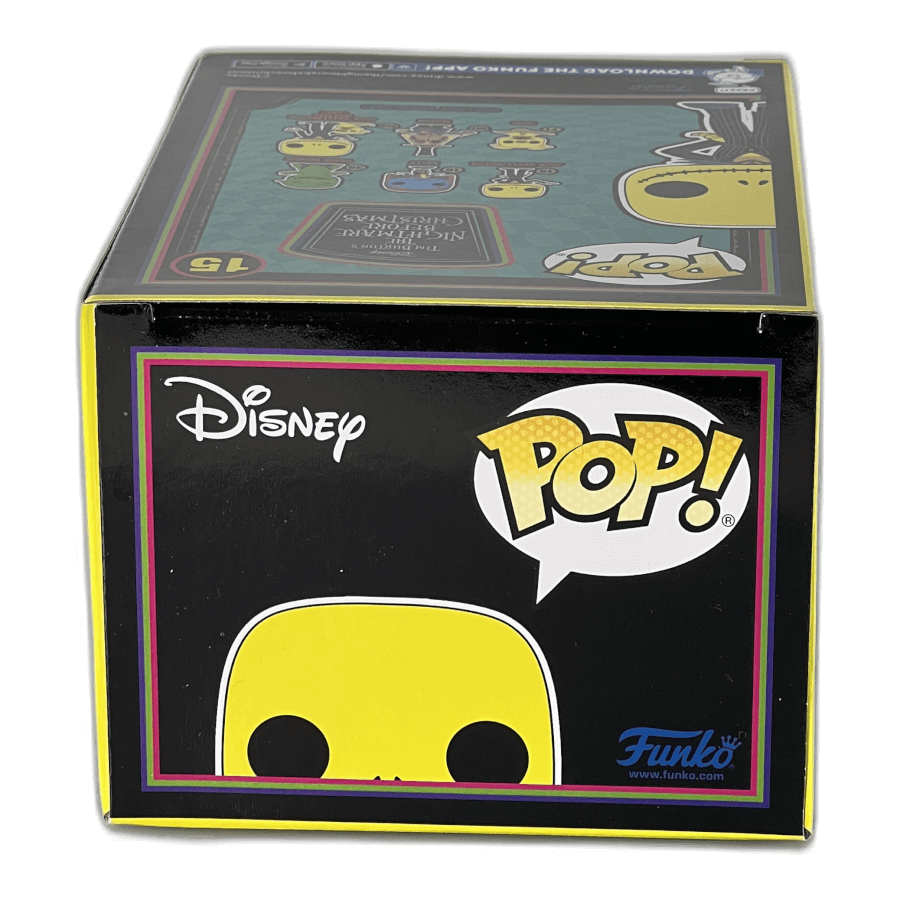 Jack Skellington 15 (Black Light) - Disney - Funko Pop