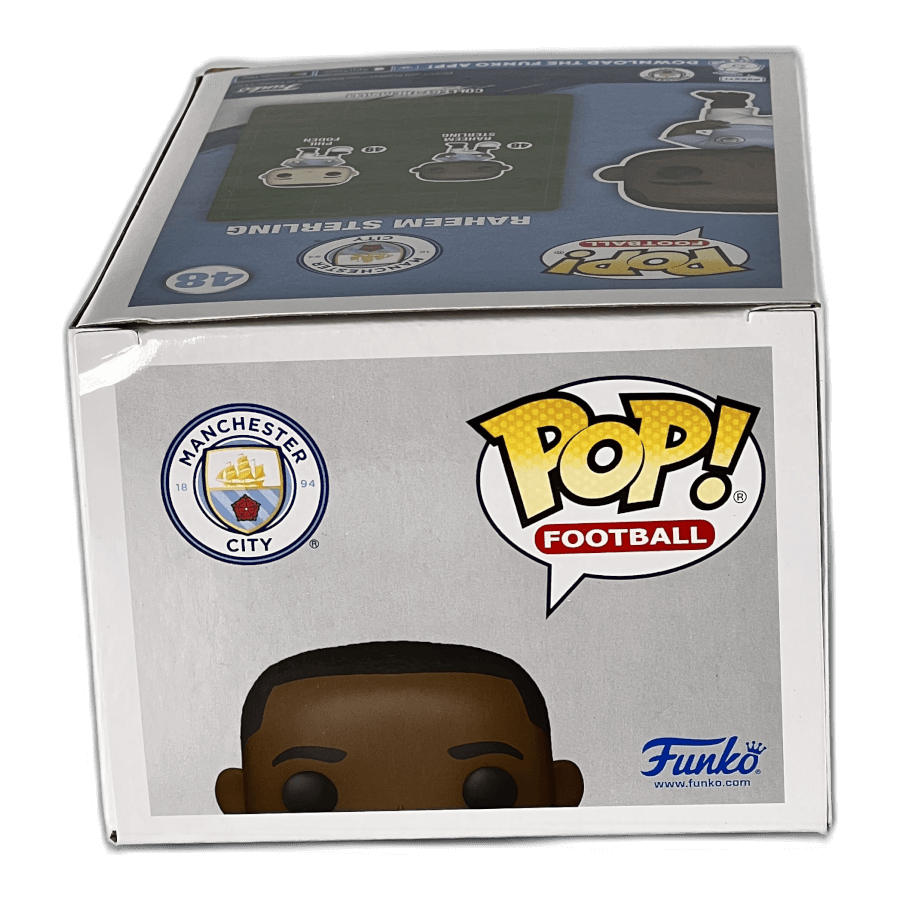 Raheem Sterling 48 - Manchester City Football - Funko Pop