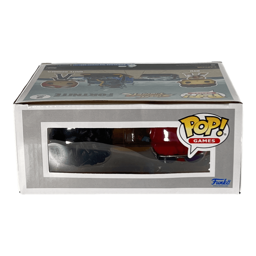 Ryu & Brite Bomber - 2 Pack - Street Fighter Fortnite - Funko Pop