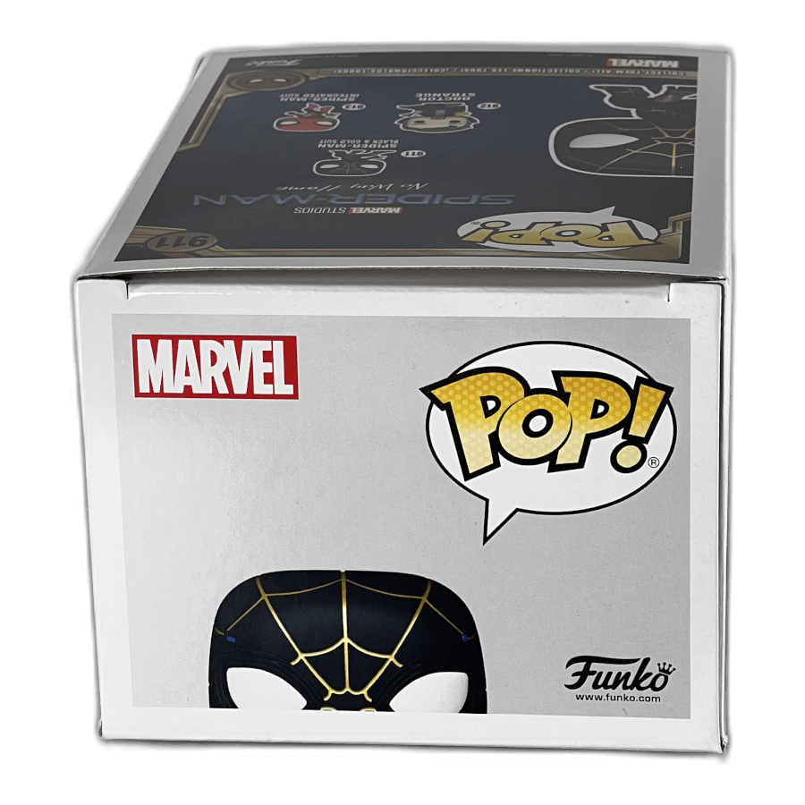 Spider-Man Black & Gold Suit 911 - Spiderman - Funko Pop