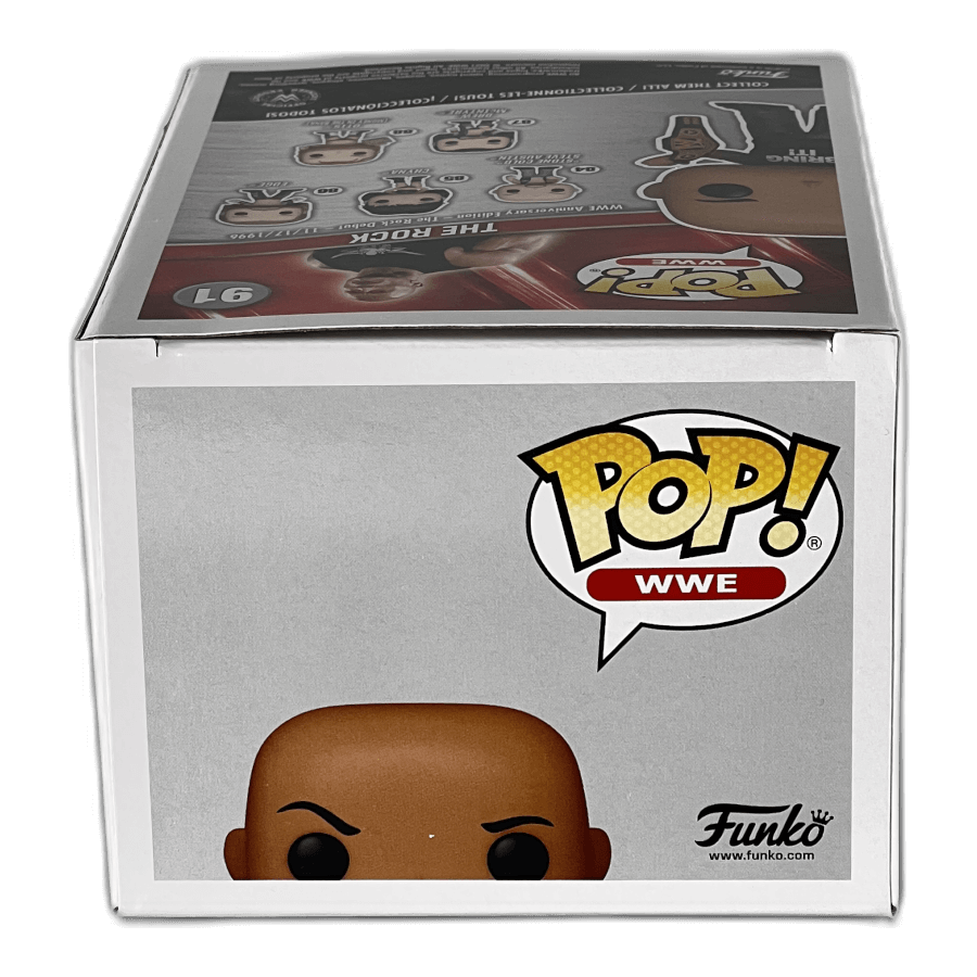 The Rock 91 (25 Anniversary) EE Exclusive - WWE - Funko Pop