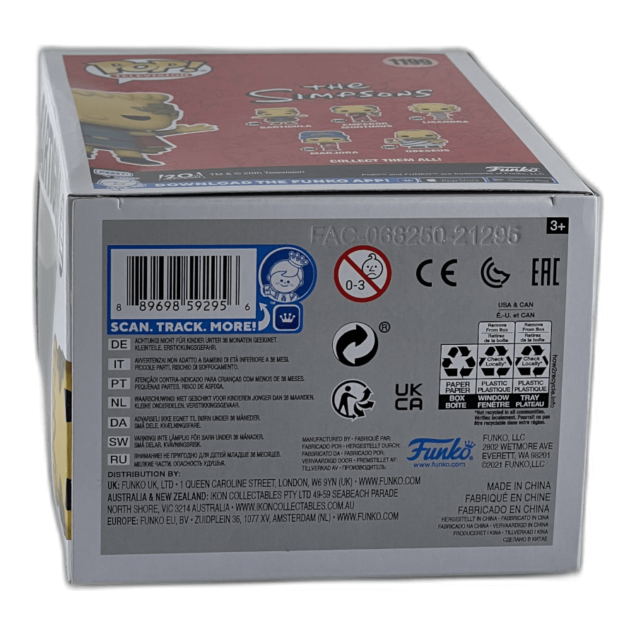 Bartigula 1199 - Bart The Simpsons - Funko Pop