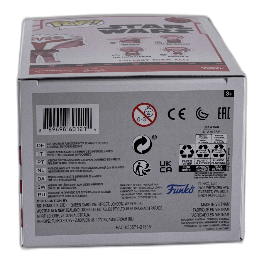 Bo-Katan Kryze (Pink) 497 - Star Wars - Funko Pop