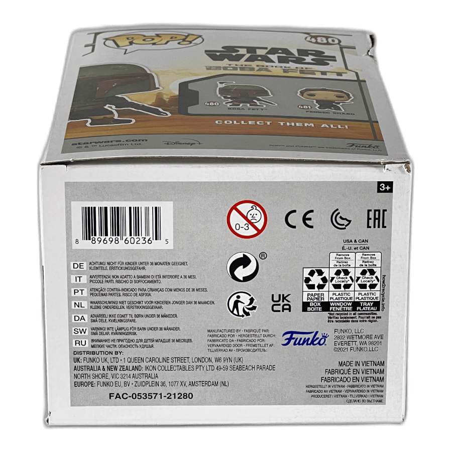 Boba Fett 480 - Star Wars - Funko Pop