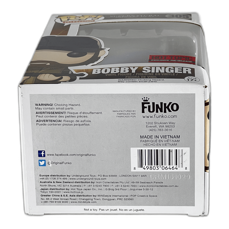 Bobby Singer 305 - Supernatural - Funko Pop