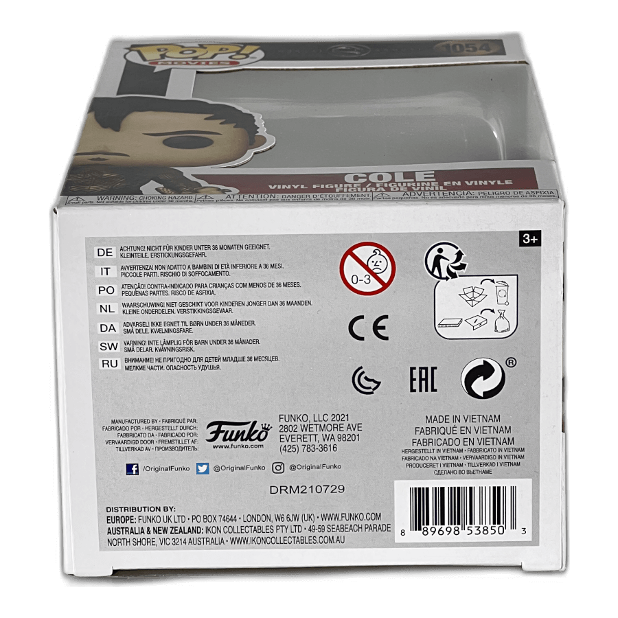 Cole 1054 - Mortal Kombat - Funko Pop
