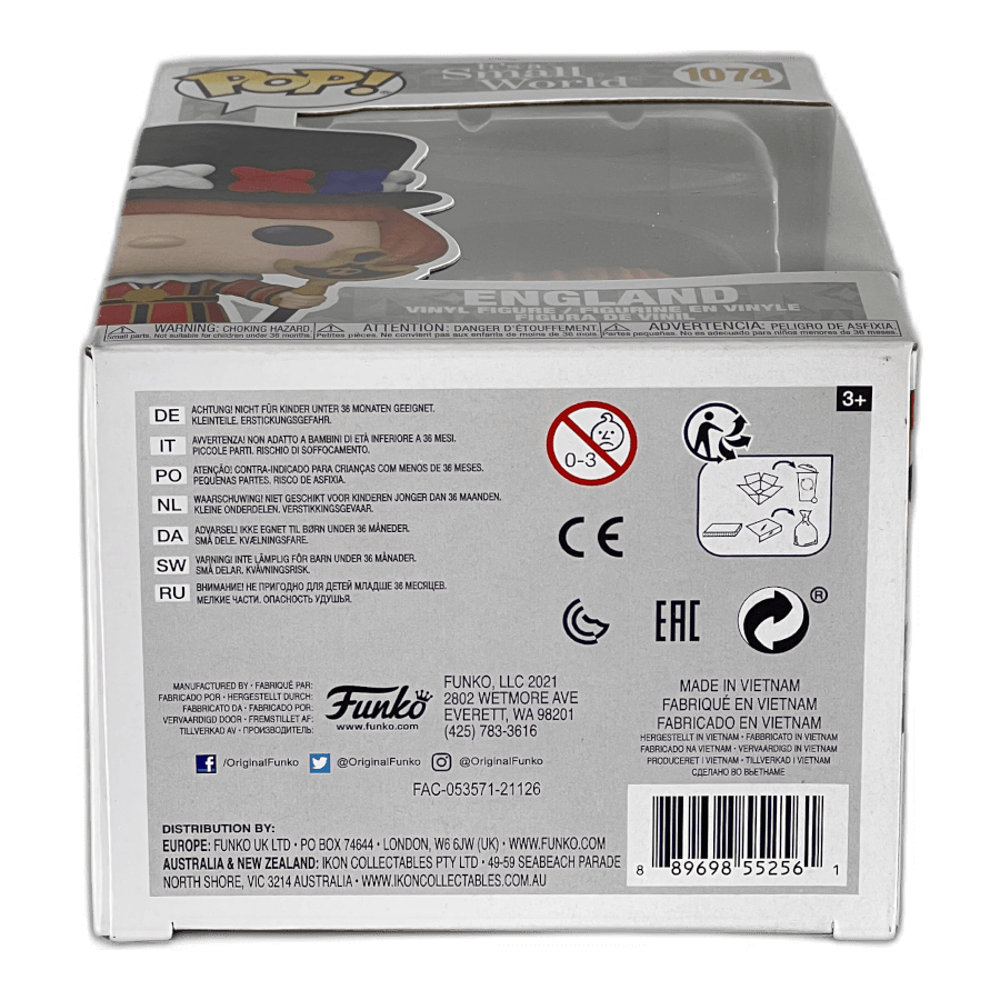 England 1074 - It's a Small World - Funko Pop