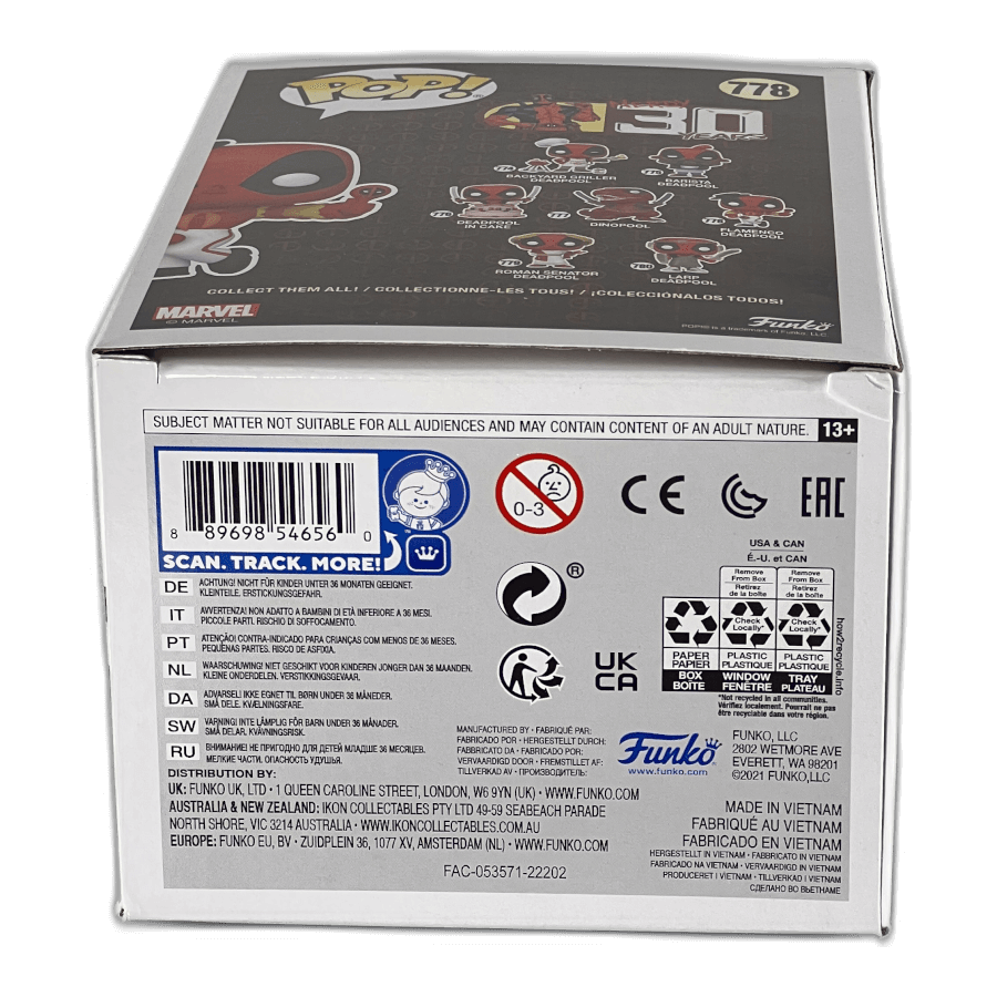 Flamenco Deadpool 778 - Marvel - Funko Pop