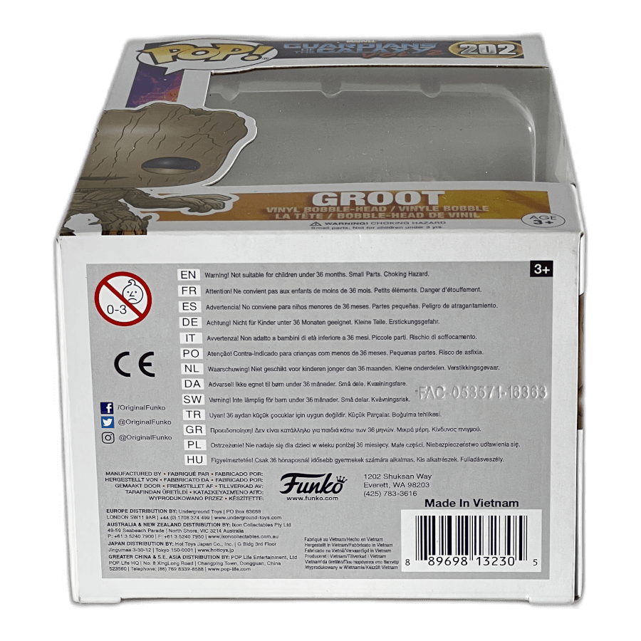 Groot 202 - Guardians of the Galaxy - Funko Pop