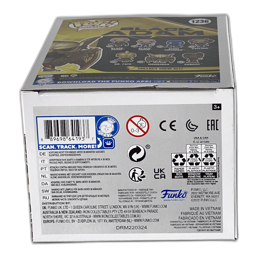 Hawkman 1236 - Black Adam - Funko Pop