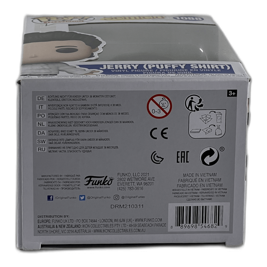 Jerry (Puffy Shirt) 1088 - Seinfeld - Funko Pop